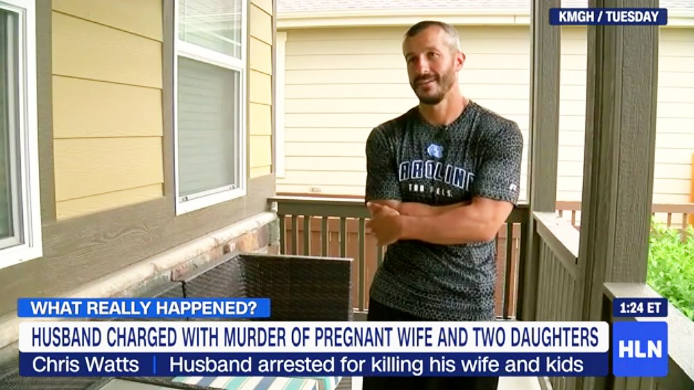 Chris Watts arrested murder wife kids