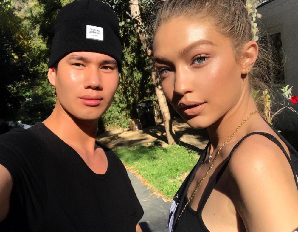 Patrick Ta and Gigi Hadid