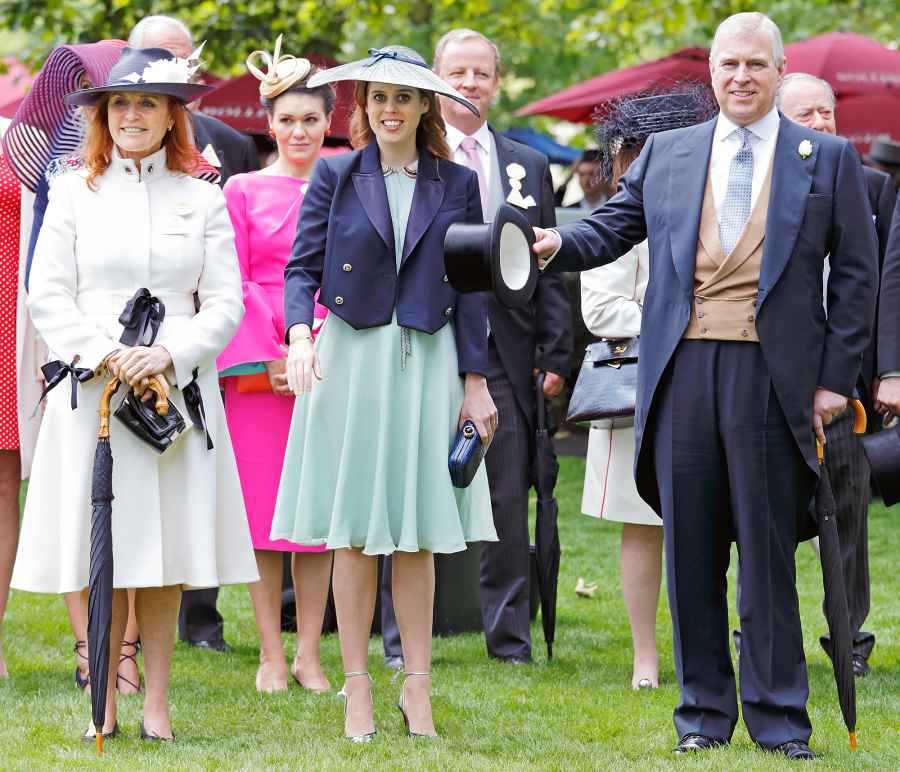 Celebrity Exes Reunited Sarah Ferguson Princess Beatrice Prince Andrew,
