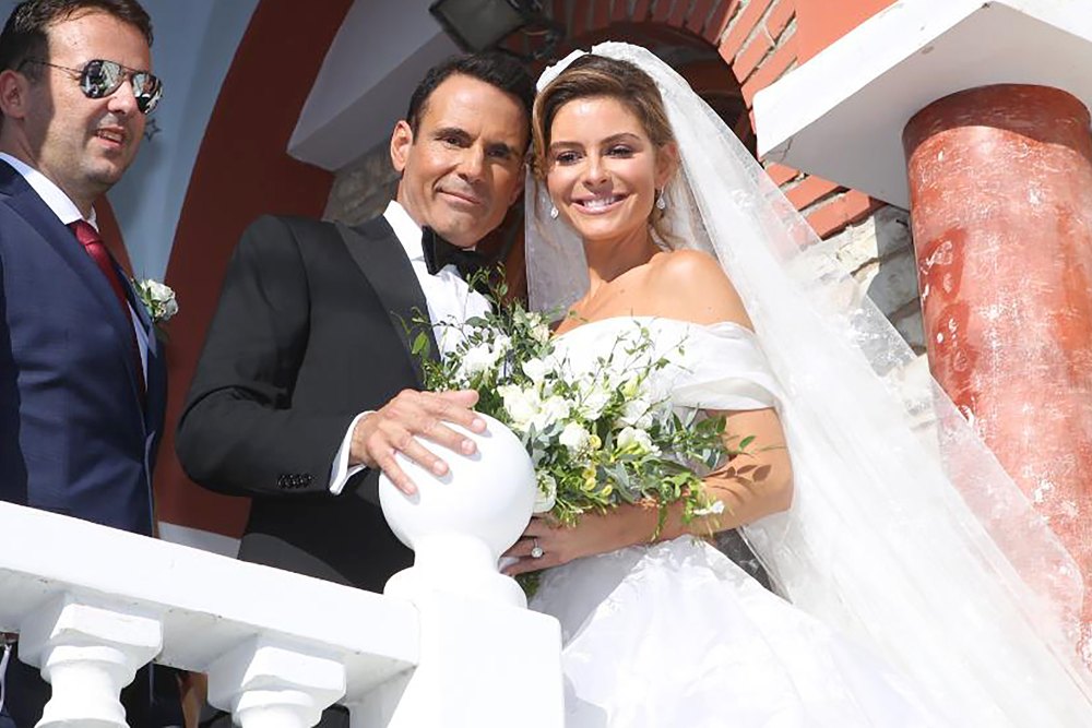 Maria Menounos, Keven Undergaro, Wedding