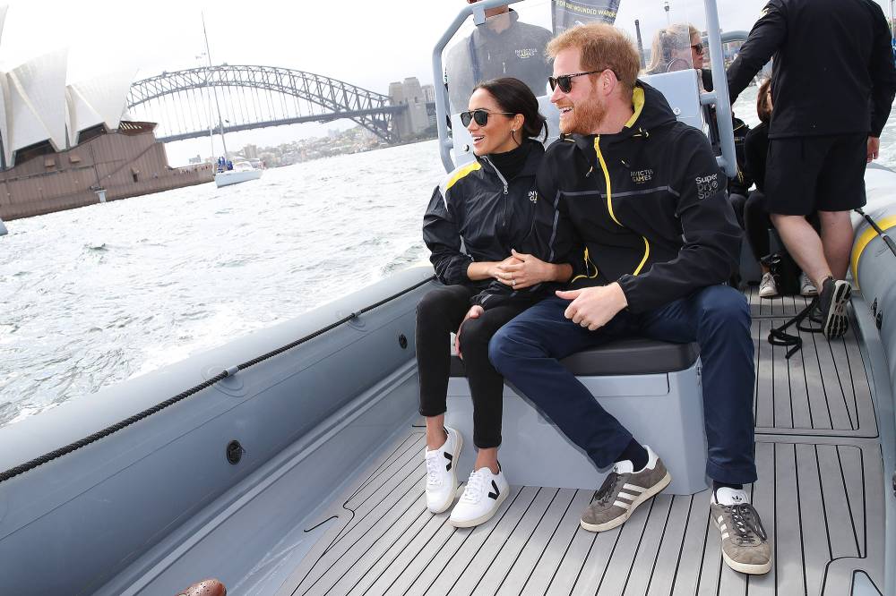 Prince Harry, Duchess Meghan Markle, Invictus Day 2, Royal Tour, Australia, Sailing