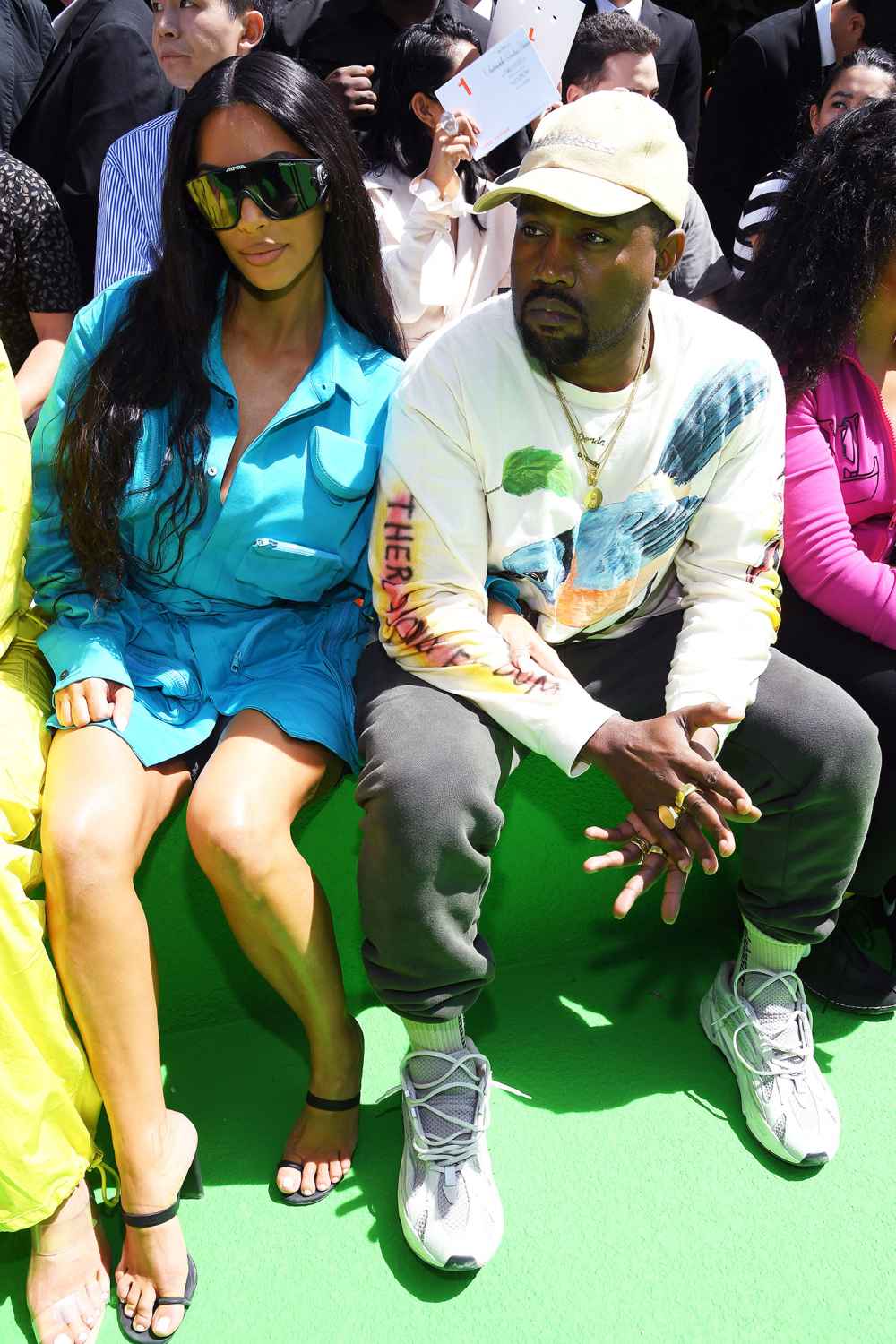 Kim Kardashian and Kanye West