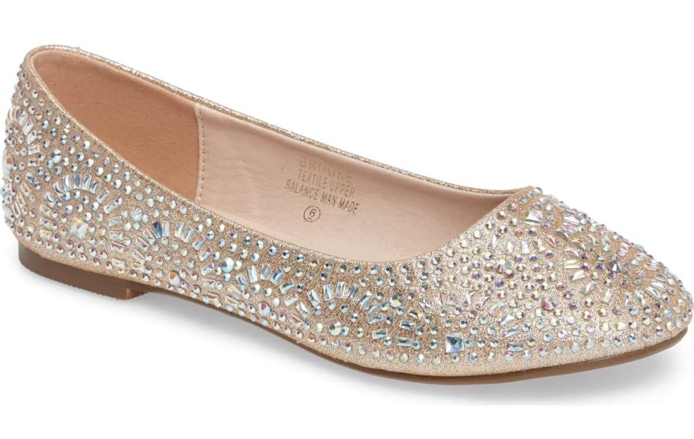 lauren lorraine brook crystal flats