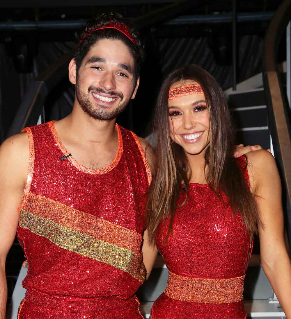 Alan Bersten and Alexis Ren