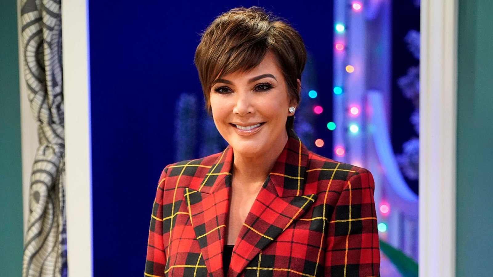 Kris Jenner Shows Off Massive Gingerbread House Featuring Names of Her Family Members