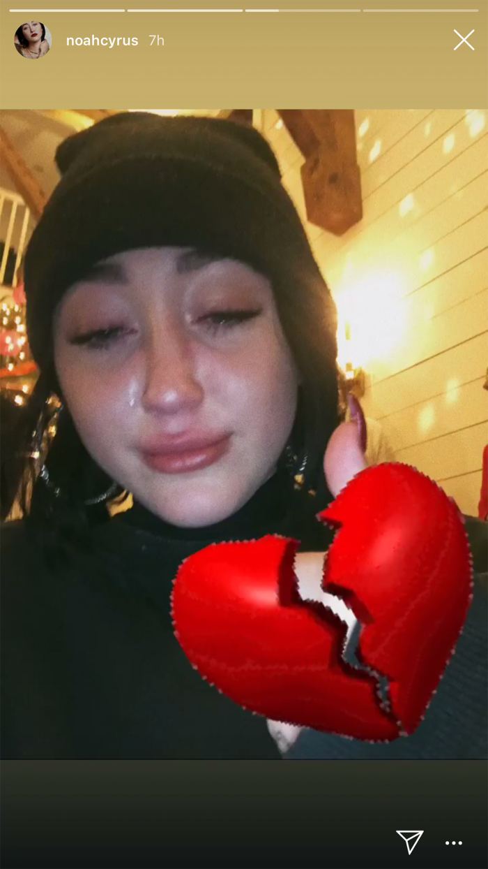 Noah Cyrus Cries at What Appears to Be Miley Cyrus and Liam Hemsworth’s Wedding Celebration