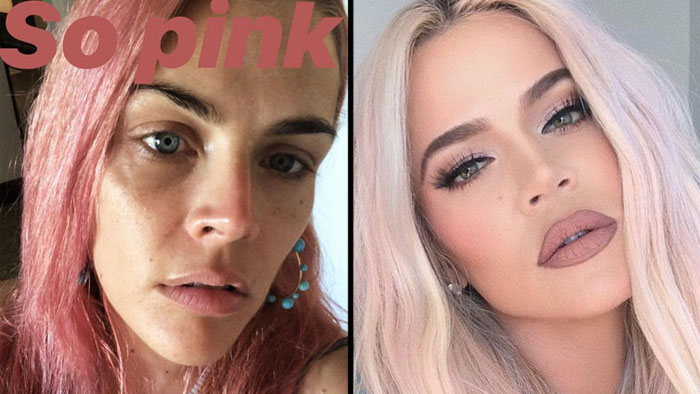 busy-phillips-khloe-kardashian-pink-hair-trend-2018