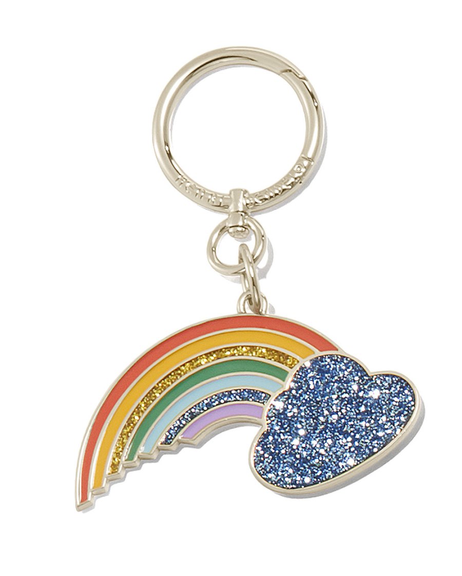 henri bendel - rainbow keyring