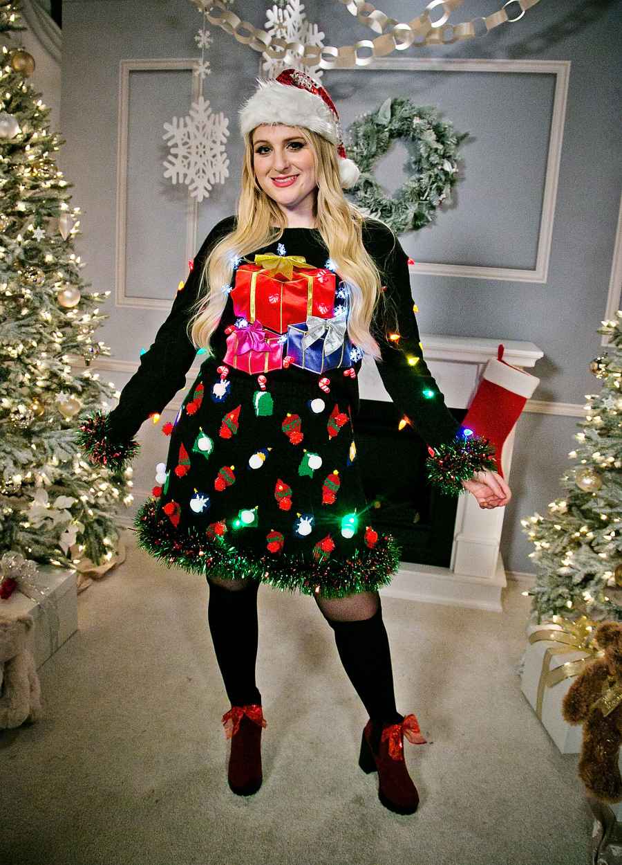 celebrity ugly christmas sweater