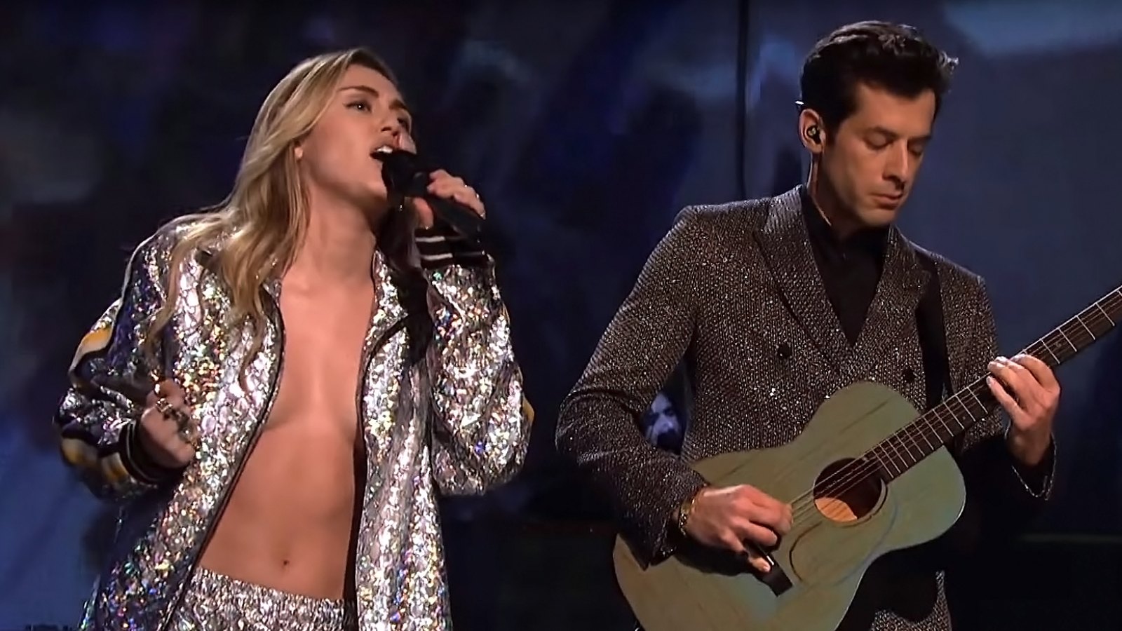 Miley Cyrus Sings Topless, Risks a Nip-Slip on SNL: Reactions