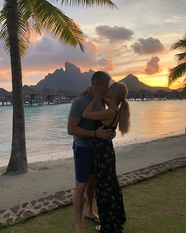 Christina El Moussa and Ant Anstead honeymoon in Bora Bora