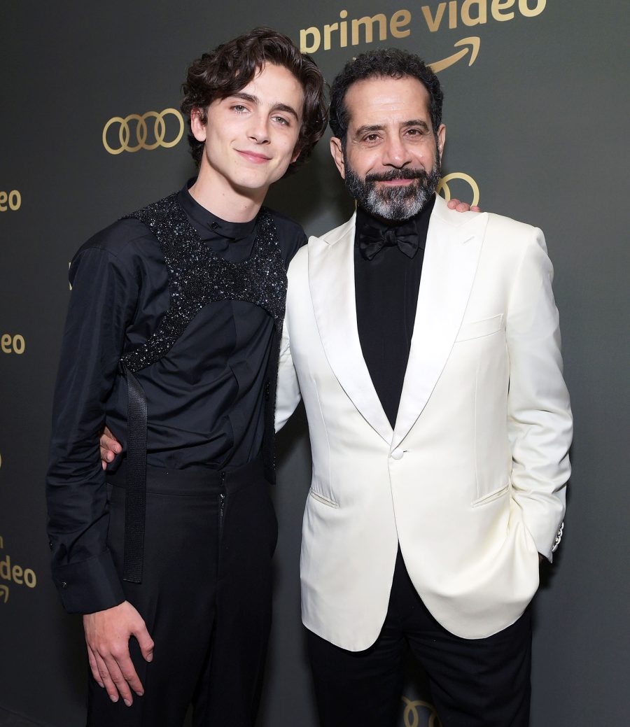 Golden Globes 2019 Afterparties Timothee Chalamet Tony Shalhoub