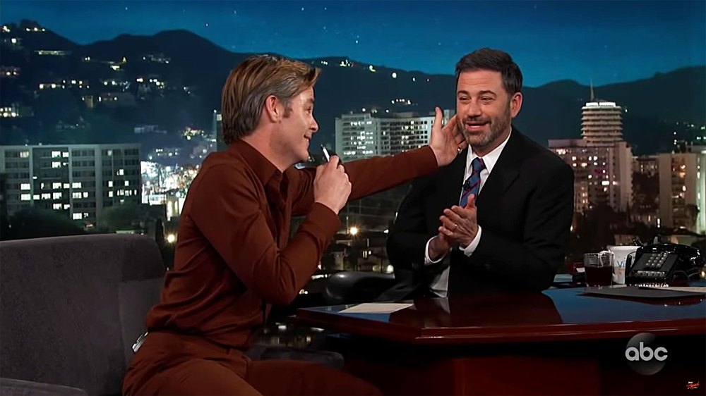 Jimmy Kimmel's Embarrassed Over Chris Pine Rap