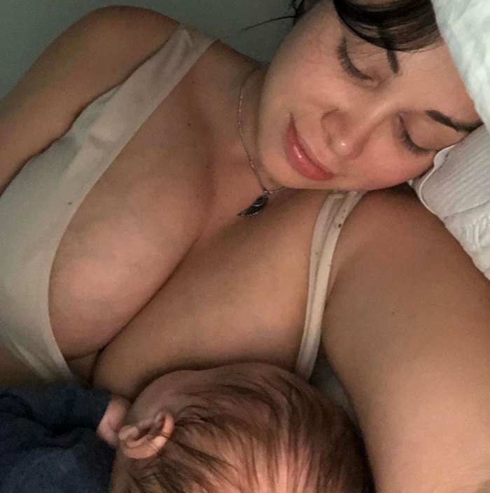 90 Day Fiance' Star Paola Mayfield Breast-Feeds 2-Month-Old Son