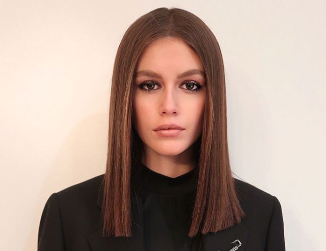 Celebrity Hair Transformations of 2019 Kaia Gerber