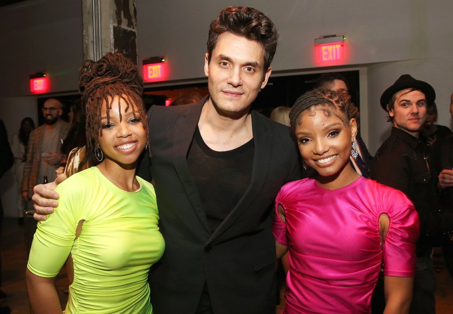 Grammys 2019 Afterparty Chloe Bailey John Mayer Halle Bailey