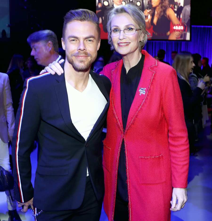 Steven Tyler Grammys 2019 Viewing Party Derek Hough Jane Lynch