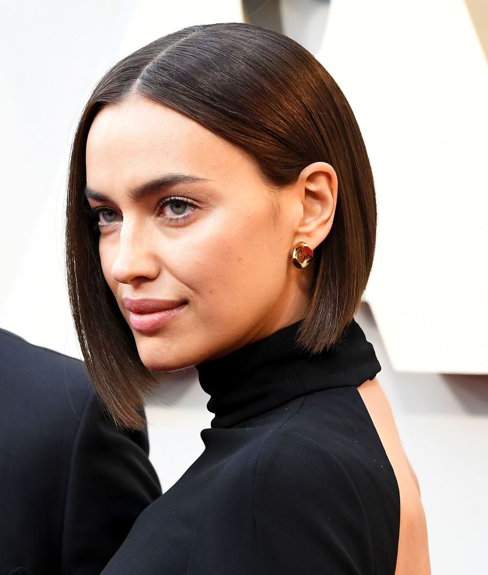 A Behind-the-Scenes Look at Irina Shayk's Blunt Oscars Bob