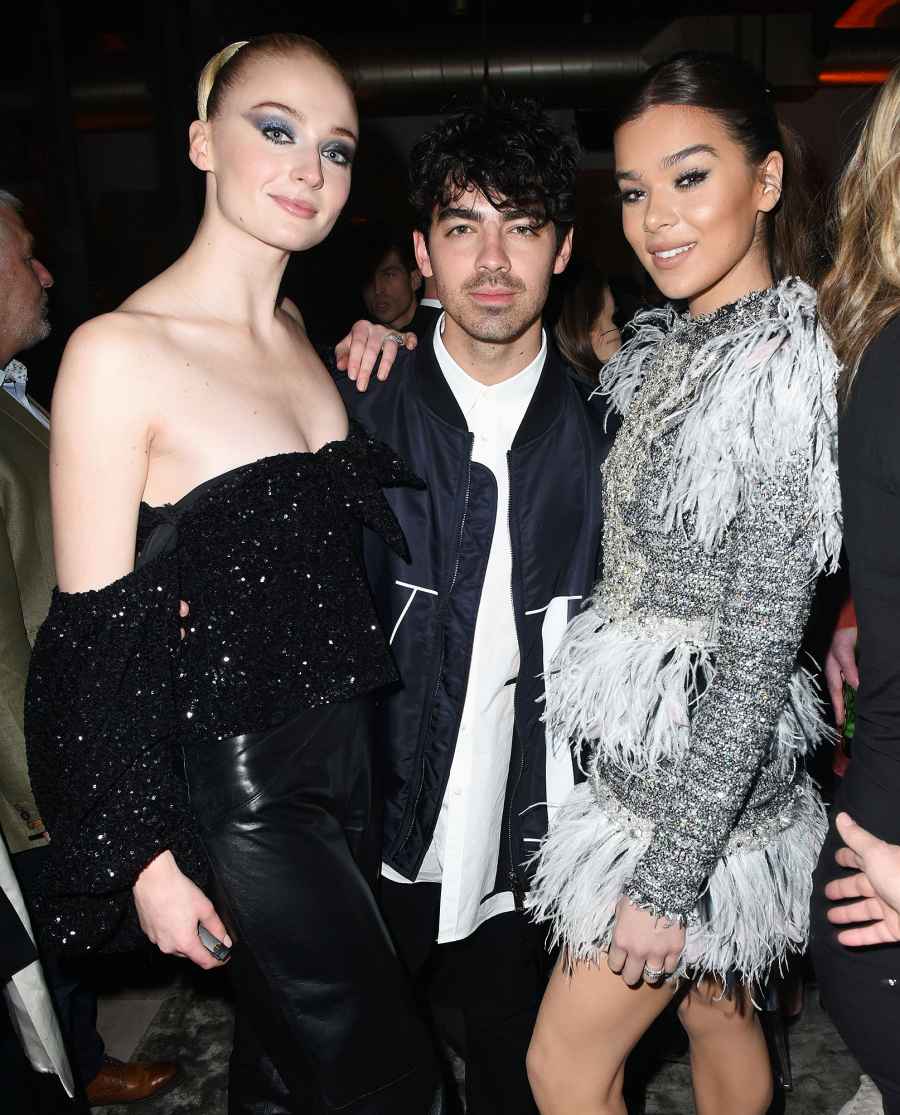 Grammys 2019 Afterparty Sophie Turner Joe Jonas Hailee Steinfeld