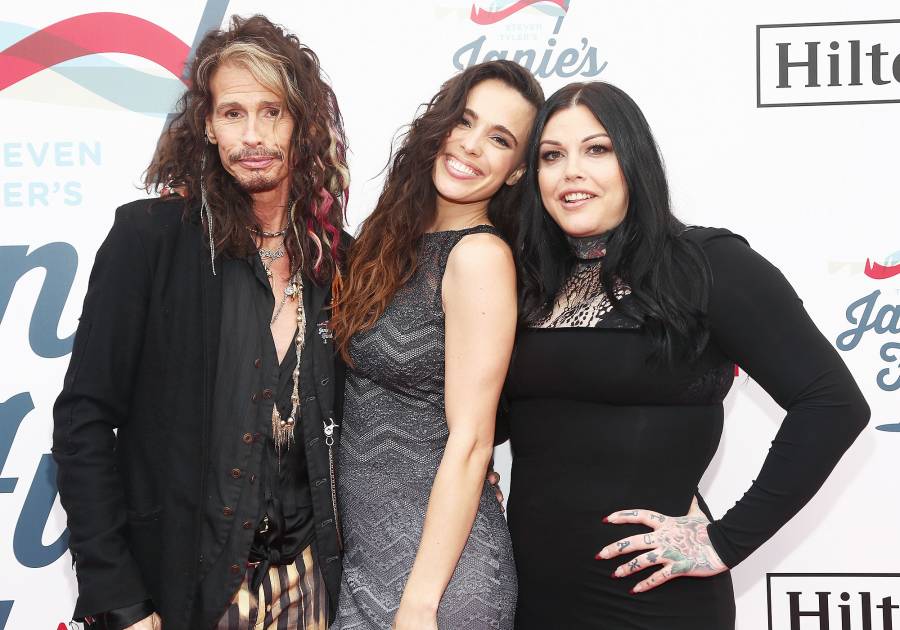 Steven Tyler Grammys 2019 Viewing Party Chelsea Tyler Mia Tyler