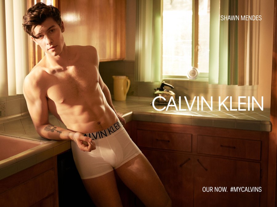 Calvin Klein exclusive shane mendes