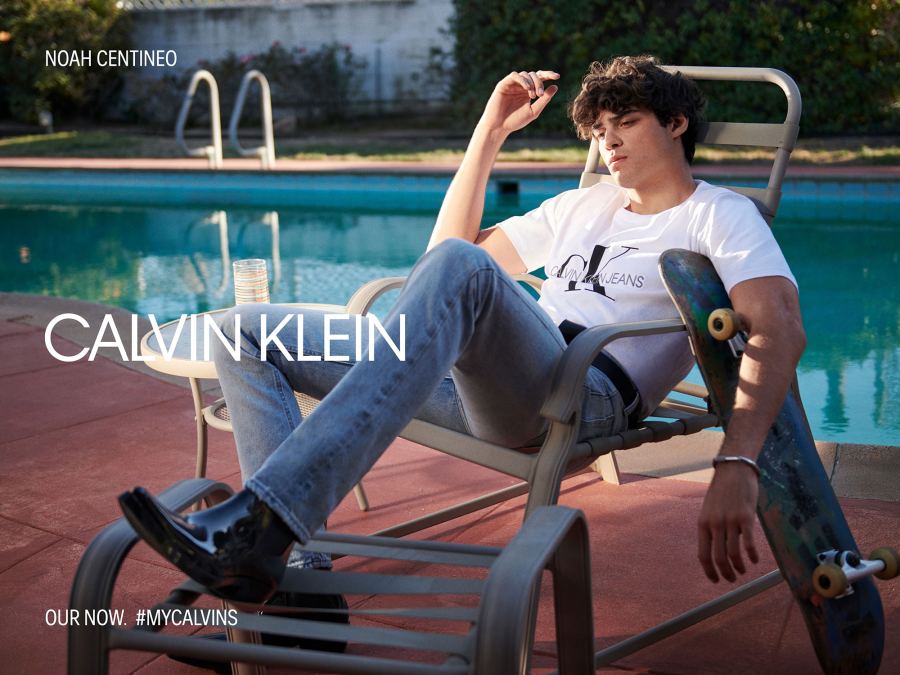 Calvin Klein exclusive noah centineo