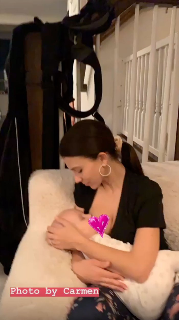 Hilaria Baldwin Breast-Feeds 8-Month-Old Son Romeo After Admitting She And Alec Want Baby No. 5