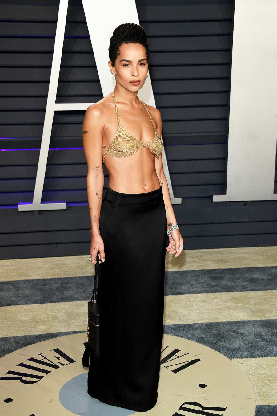 Zoe Kravitz Stars Bring the Sizzling Nearly Naked Dress Trend to the Oscars
