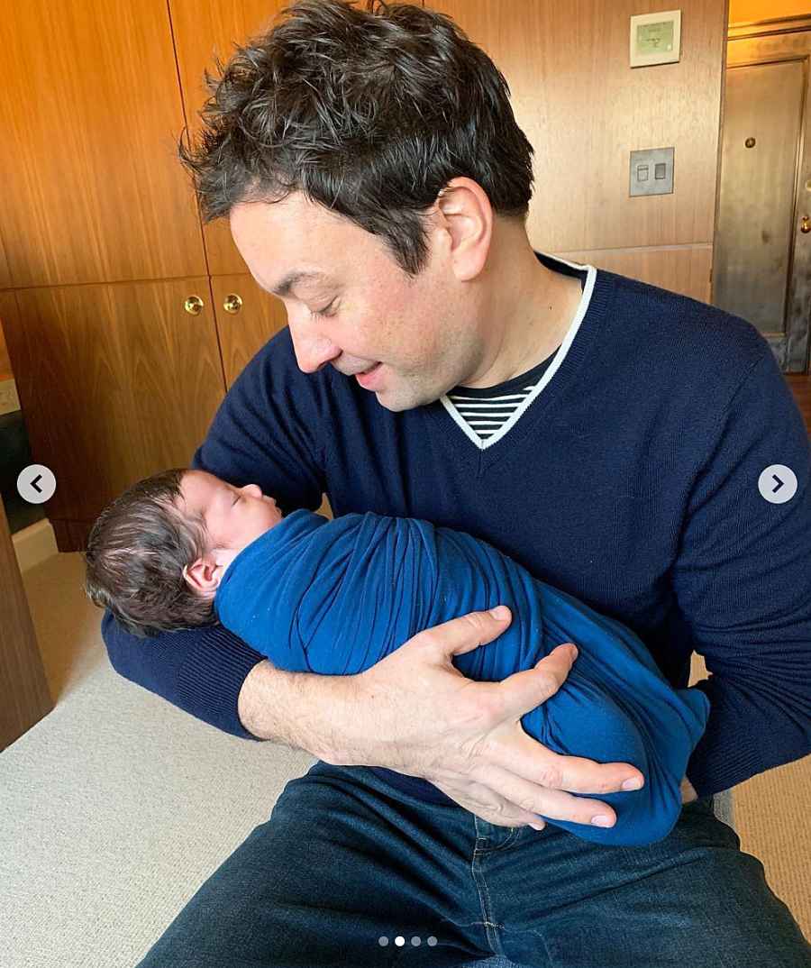 Andy Cohen Introduces Baby Benjamin To Jimmy Fallon