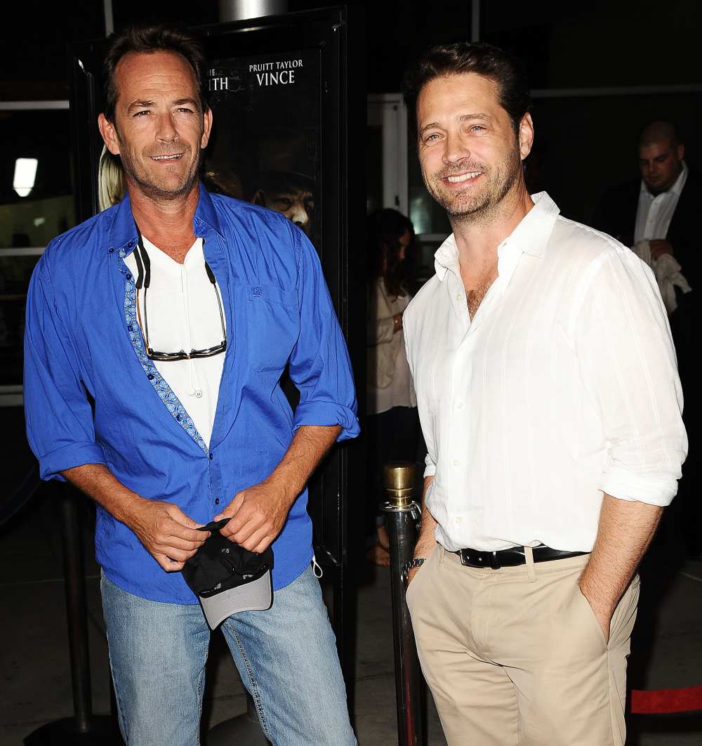 Jason Priestly Breaks Silence After Luke Perry Death
