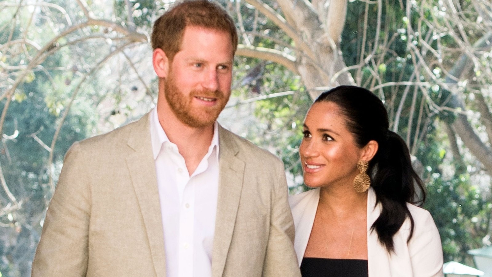 Prince Harry Pregnant Duchess Meghan Attend TINA the Musical for Rare Date Night