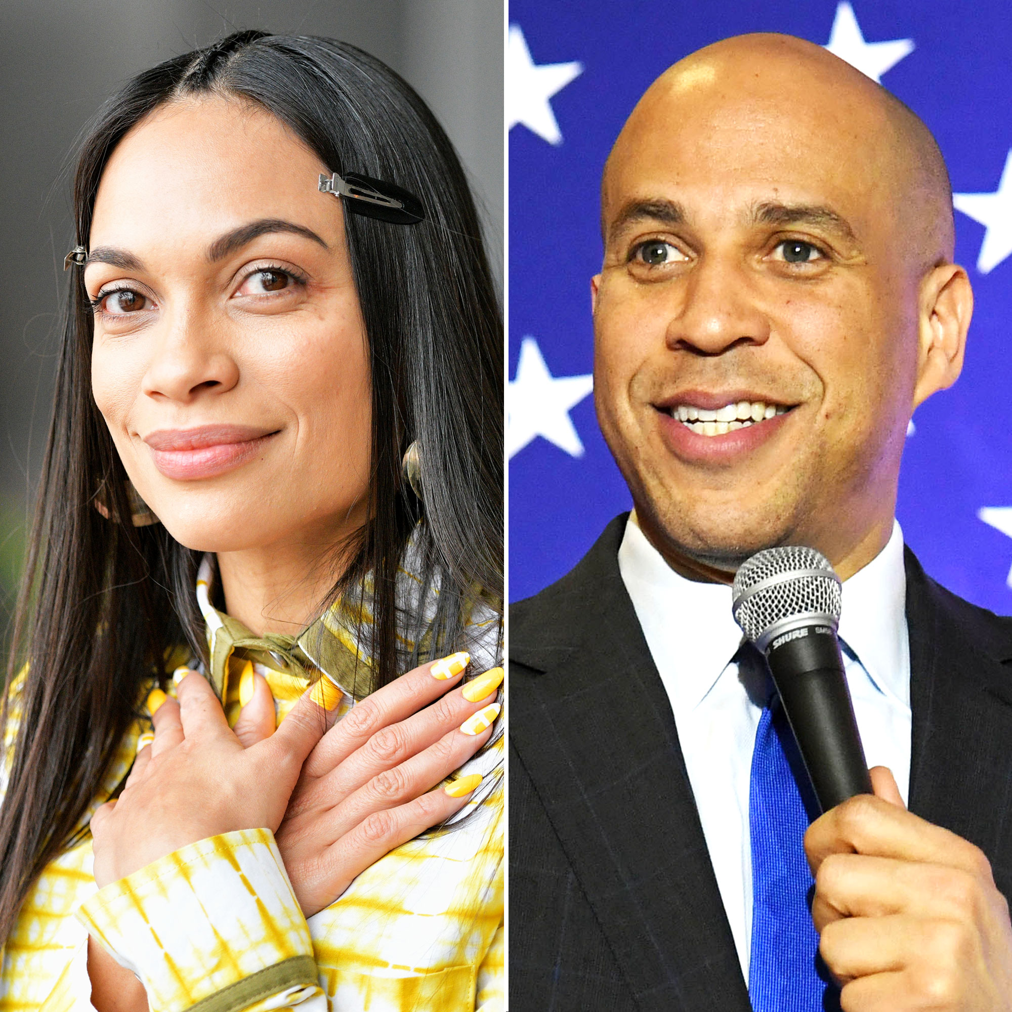 Rosario Dawson Confirms She’s Dating Cory Booker | Us Weekly