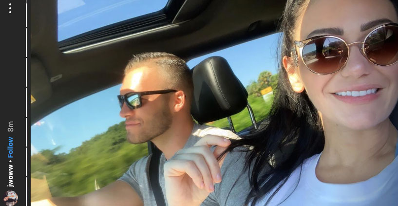Jenni 'JWoww' Farley Makes Her Relationship With Boyfriend Zack Clayton Carpinello Instagram Official Selfie