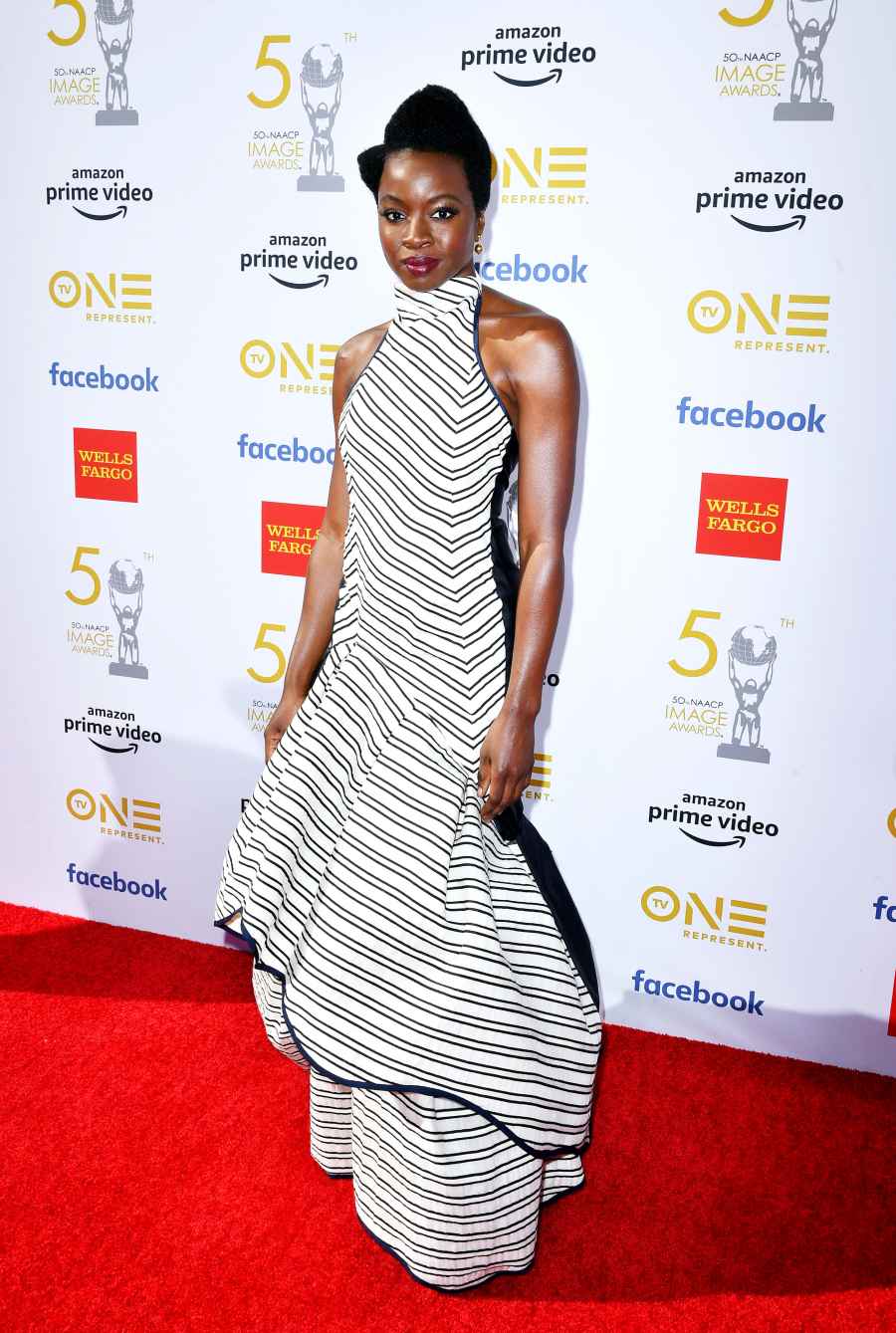 Danai Gurira See the Stars at the NAACP Image Awards