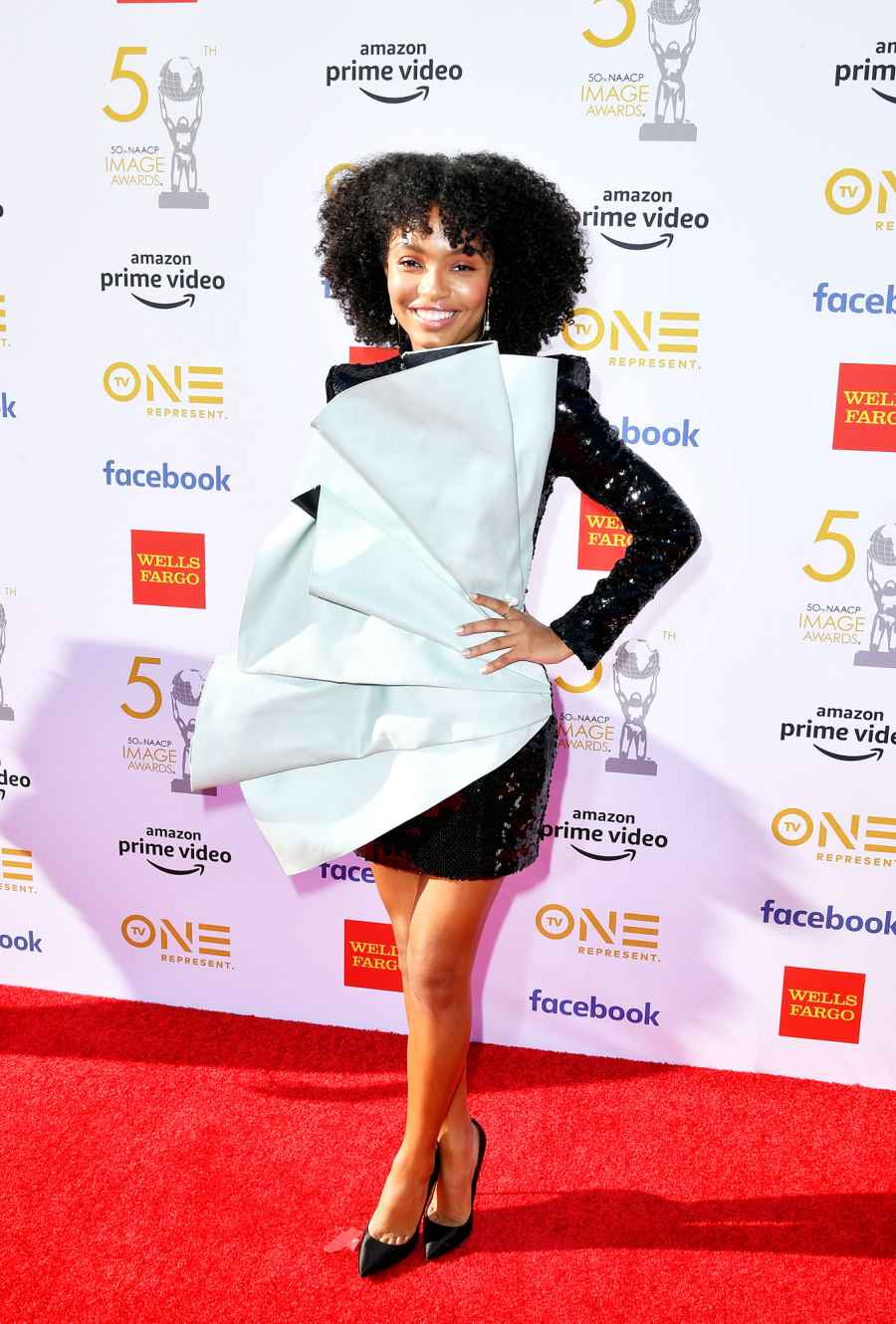 Yara Shahidi See the Stars at the NAACP Image Awards