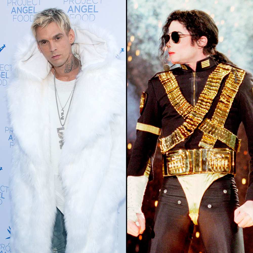 Aaron Carter and Michael Jackson