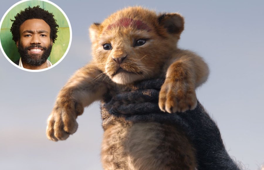 Donald Glover Simba Lion King Voice Over Disney and Pixar Characters