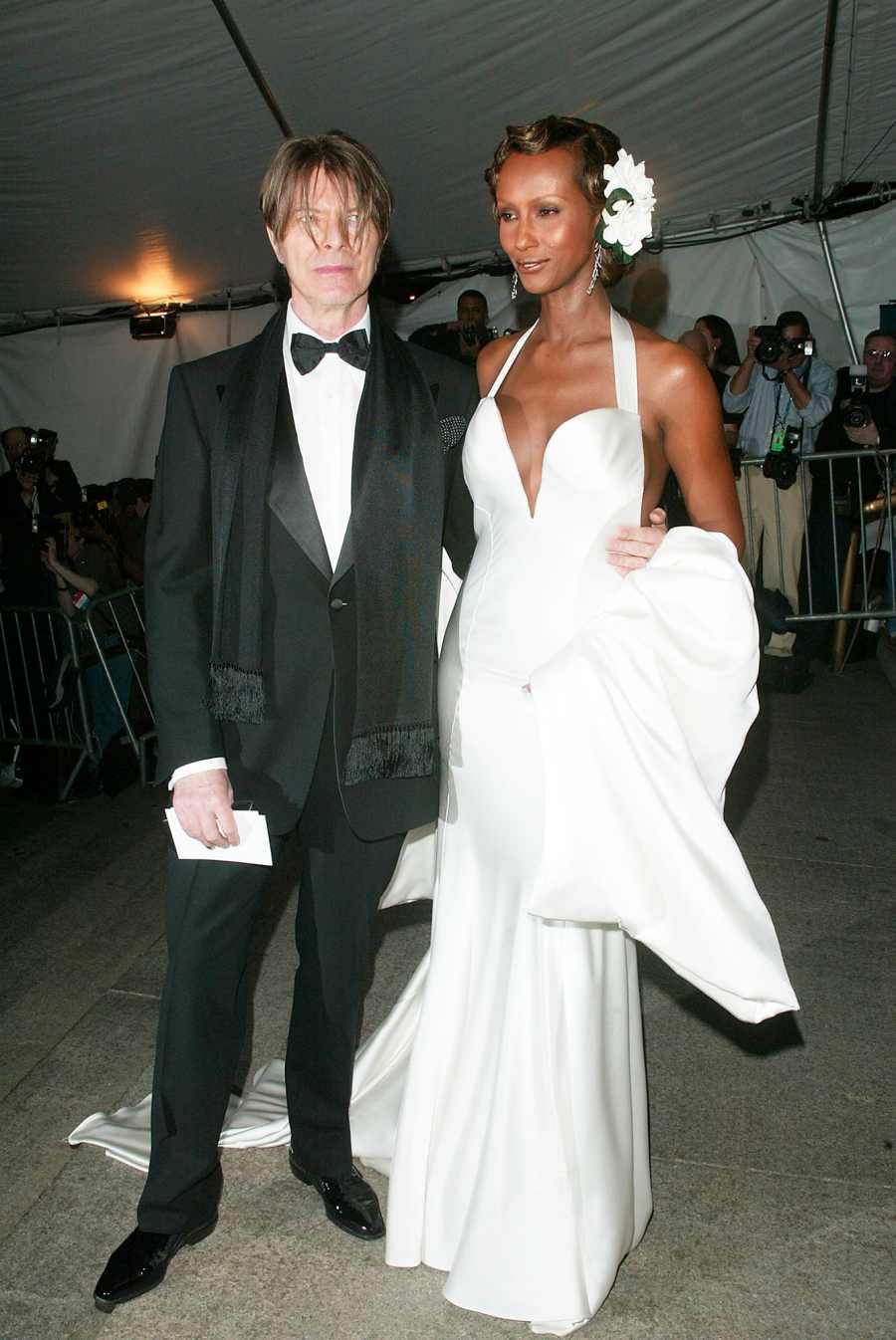 David Bowie Iman Look Back at the Most Major Fashion Moments in Met Gala History