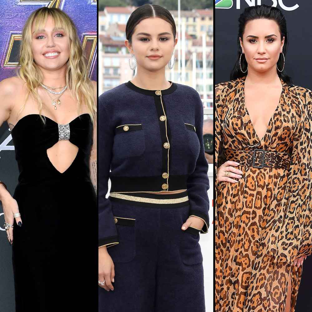 Miley Cyrus Selena Gomez and Demi Lovato No Competition