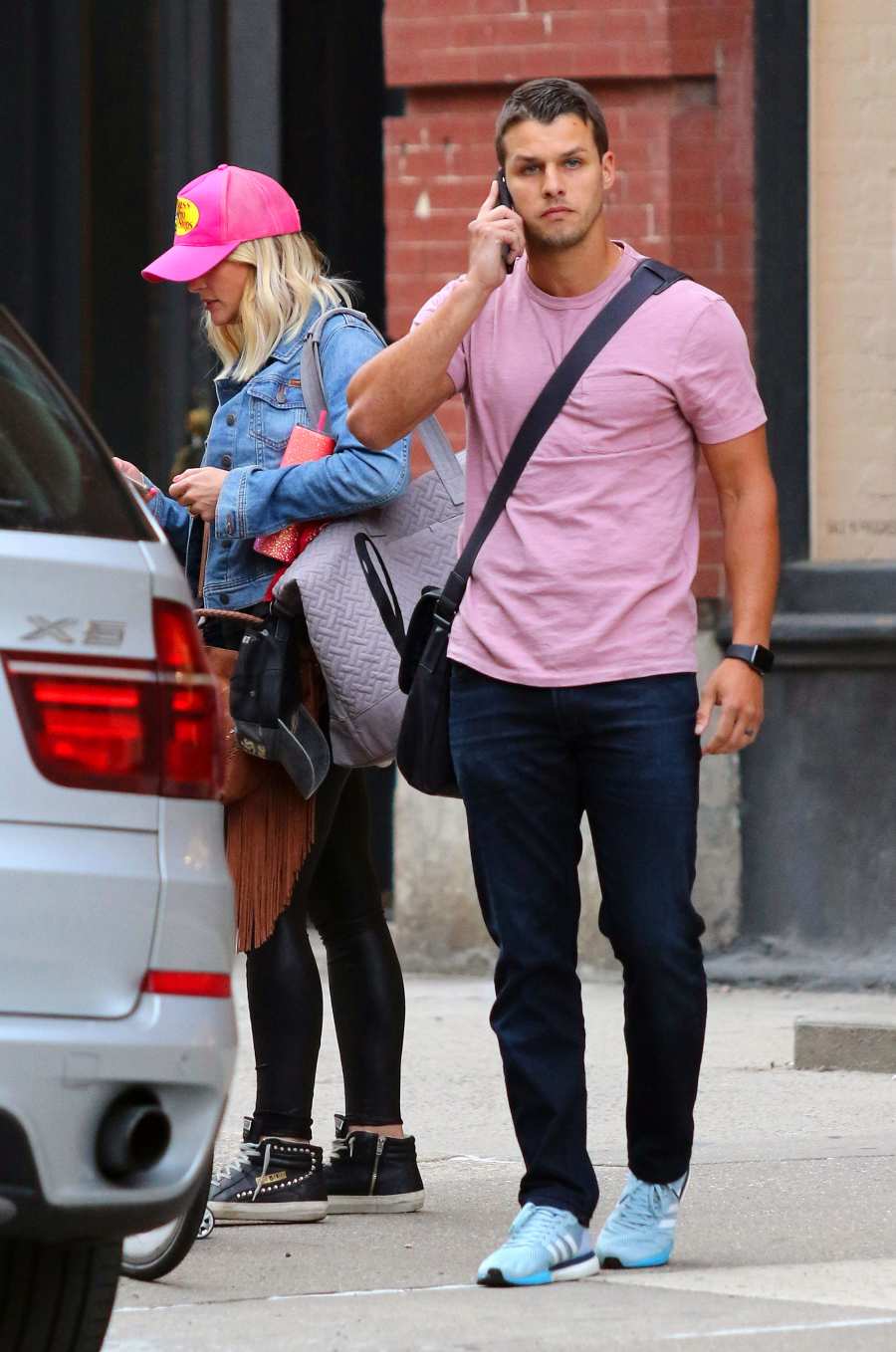 Miranda Lambert and Husband Brendan McLoughlin At NYC Apartment