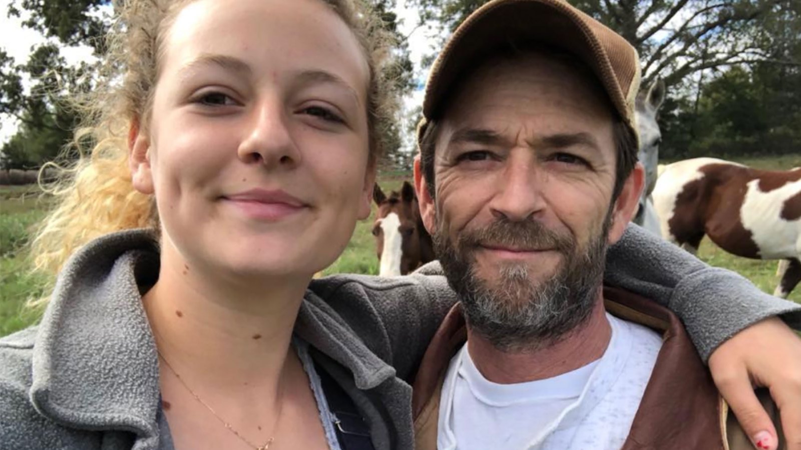 Luke Perry's Daughter Sophie Perry Reveals He Was Buried in an Eco-Friendly Mushroom Suit
