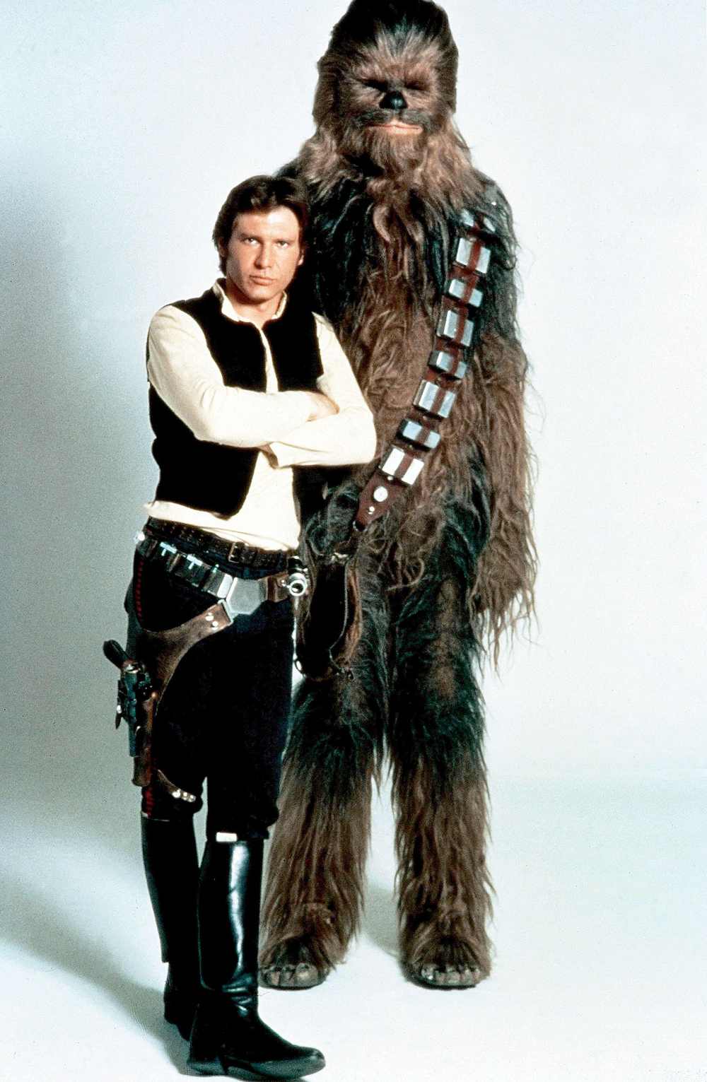 Peter Mayhew Death with Harrison Ford