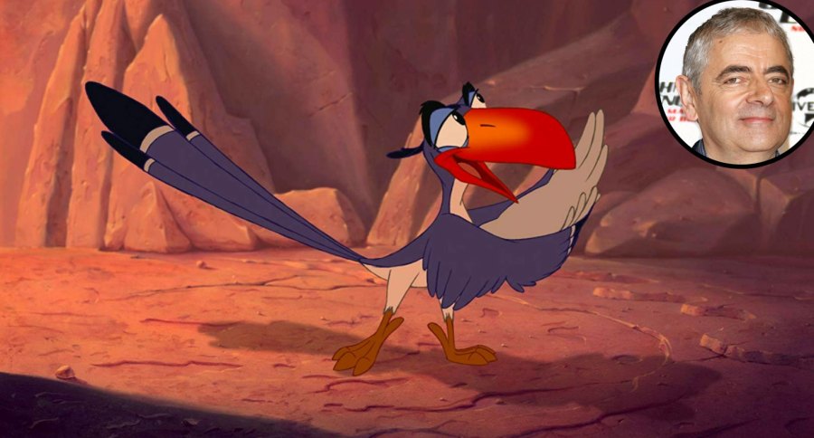 Rowan Atkinson Lion King Zazu Voice Over Disney and Pixar Characters