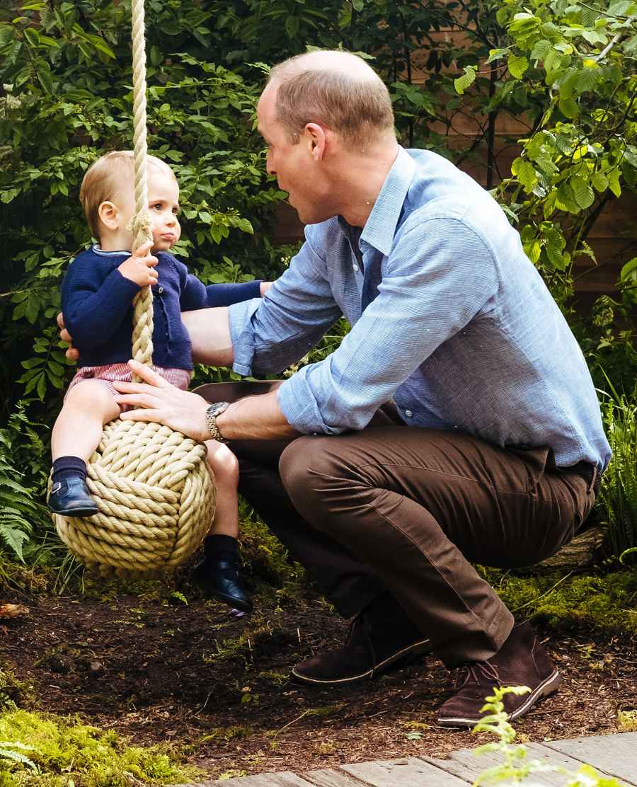 Prince William and Louis Chelsea Flower Show