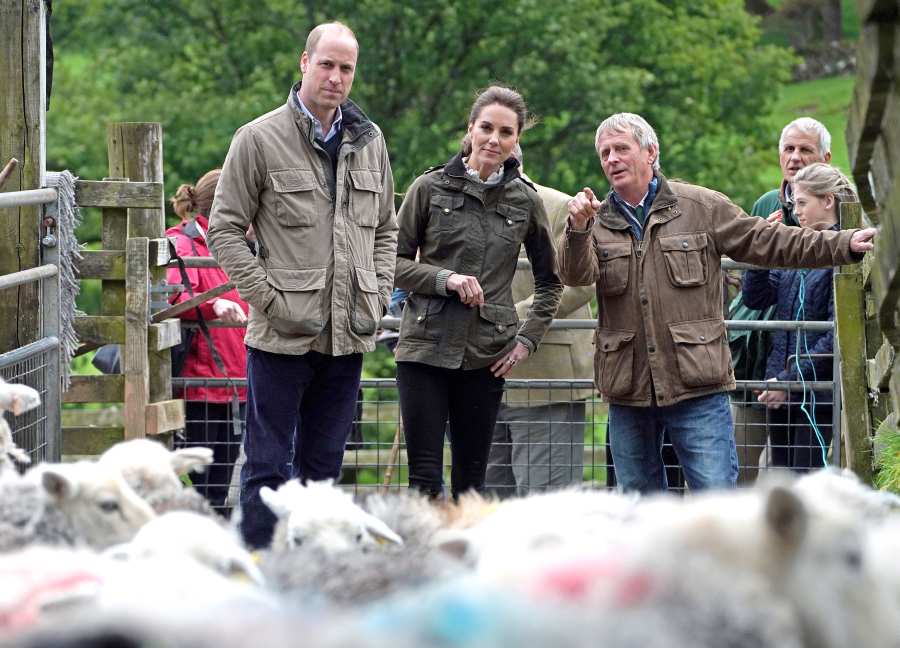 Duchess Kate Beams as She and Prince William Shear Sheep Like Pros