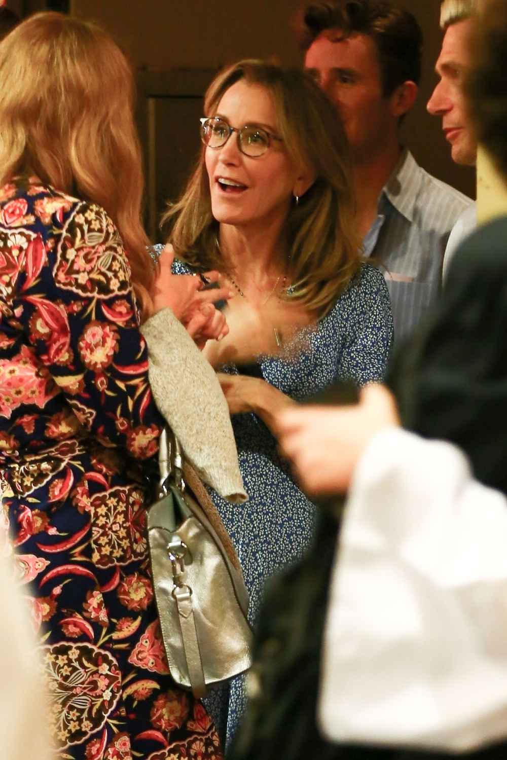 Felicity Huffman Attends Daughter Sophia High School Graduation