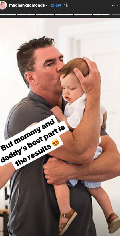 Meghan King Edmonds and Husband Jim Hold Son Hart at the Hospital Amid Cheating Scandal Instagram Story