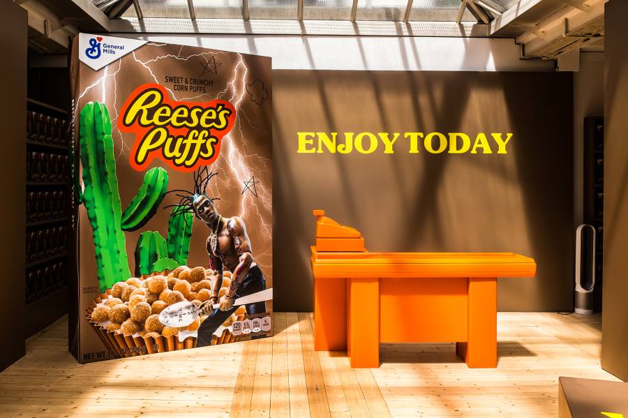 Travis Scott’s Sold-Out Reese’s Puffs Collab