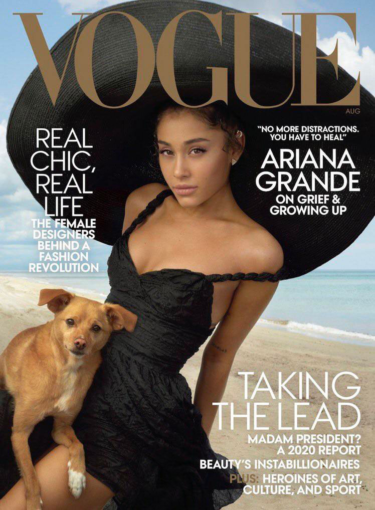 Ariana Grande Breaks Down During ‘Vogue’ Interview
