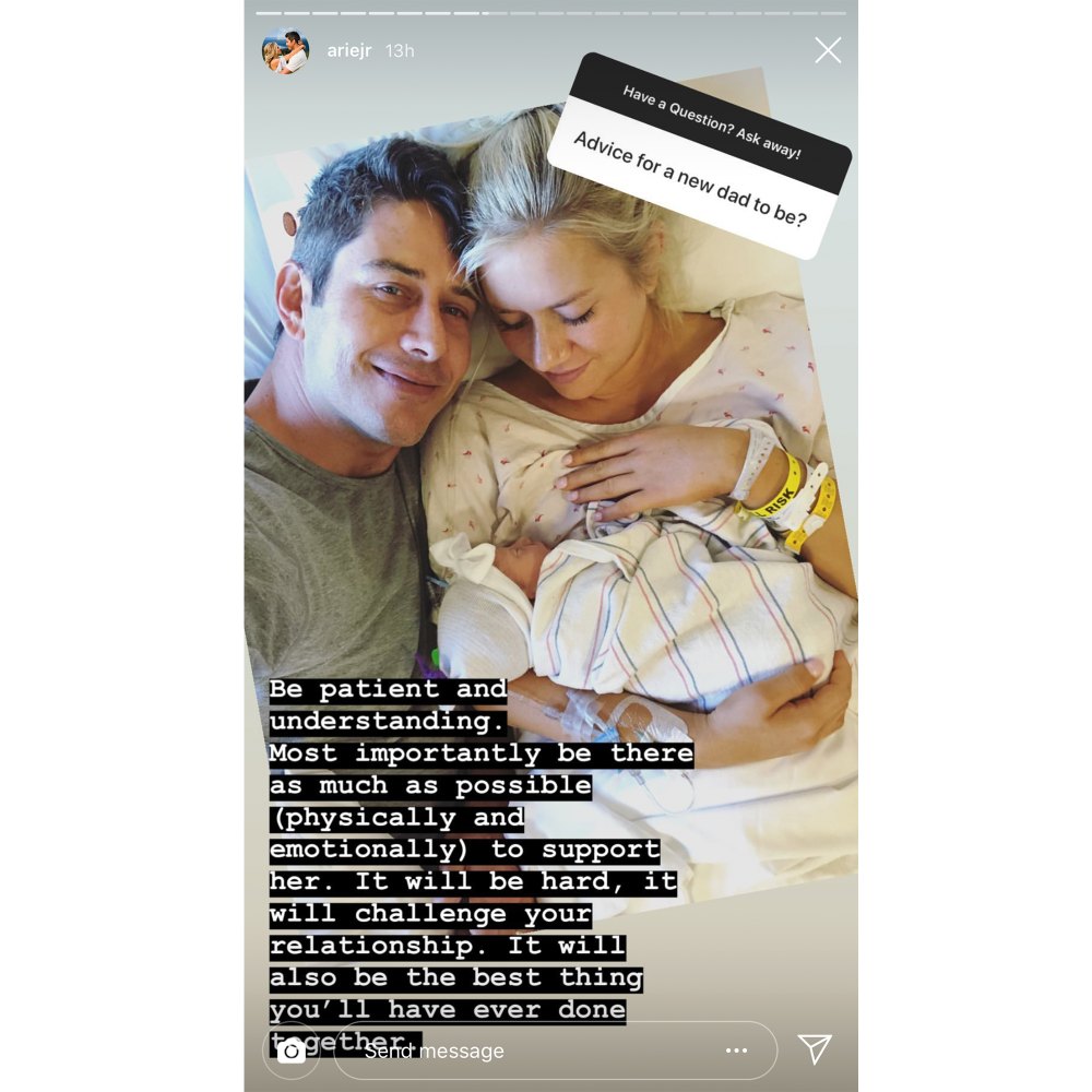 Arie Luyendyk Jr. On Newborn Effect on Marriage